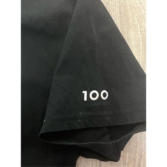 Peloton Century Club Graphic Tee (century - 100 Ride Tee) Large - Picture 4 of 5